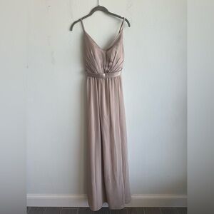 White by Vera Wang Blush Maxi Dress